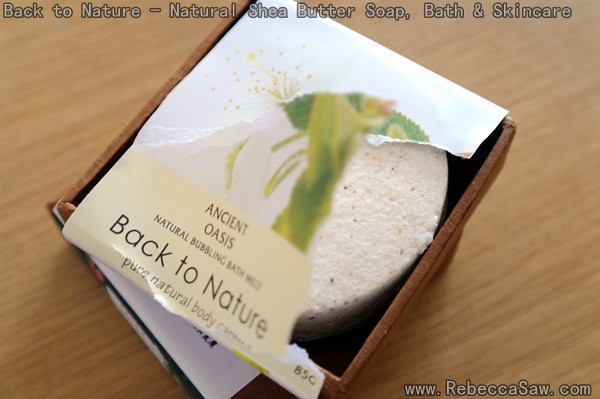 Back To Nature - Natural Shea Butter Soap-4