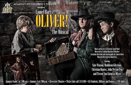 Oliver! Academy Children's Theater; Jan 6, 7, 8 by trudeau