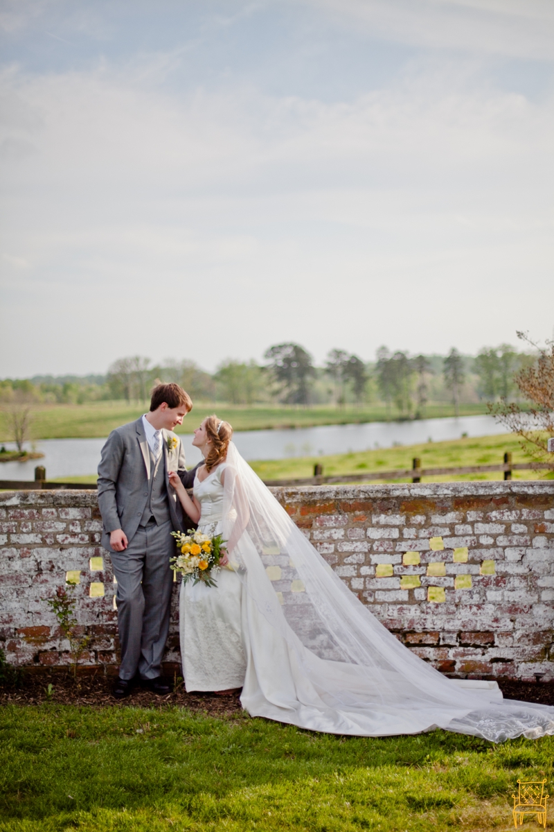 gray and yellow outdoor vintage wedding_063