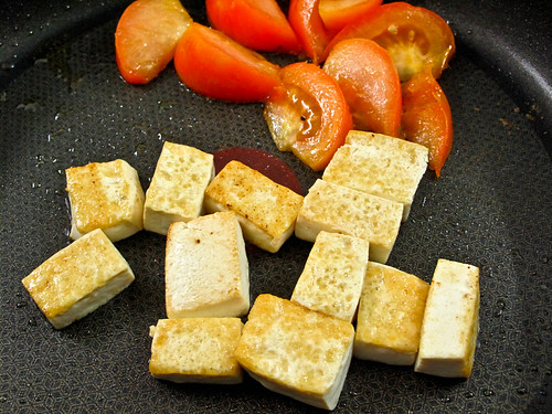 IMG_0927 番茄和豆腐，tofu and tomato