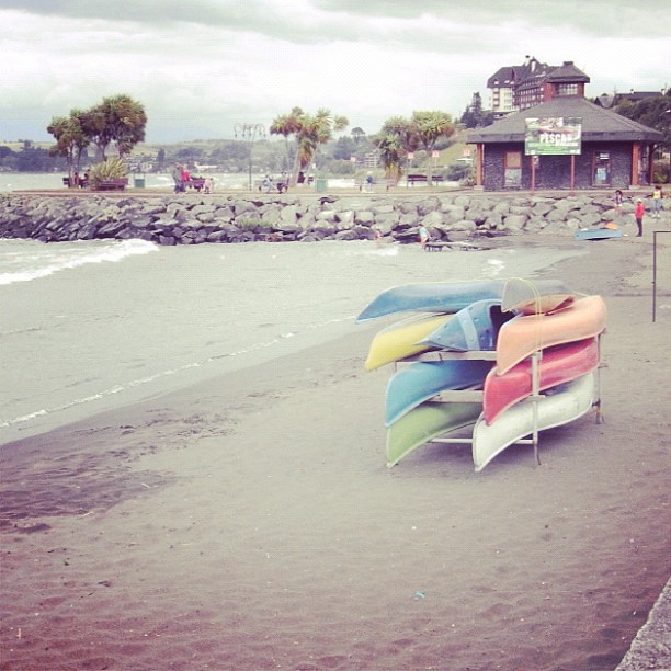 Kayaks en Llanquihue