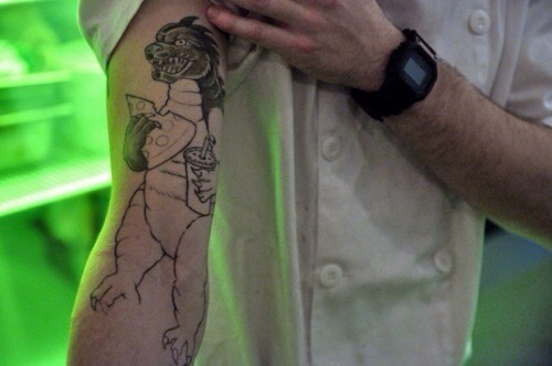 Best Pizza Tattoo Ever Posted by Adam Kuban January 13 2012 at 400 PM