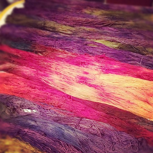 Instagramming yarn. My new fav thing ever.  #yarn #sockyarn #handdyed #knit #yarn #happy