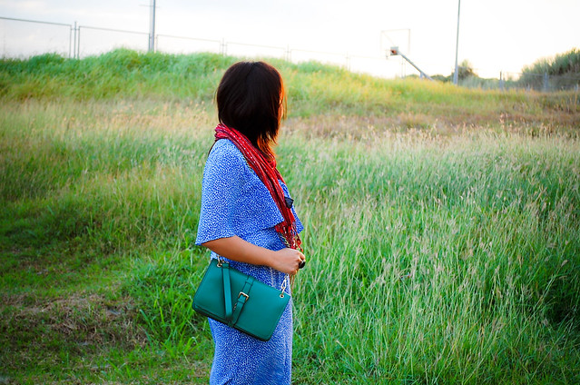 Blue Red Green and Taupe, denise katipunera, Pinay fashion blogger, mommy fashion, fashion on a budget