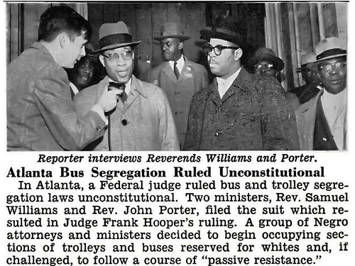 Atlanta Bus Segregation Ruled Unconstitutional - Jet Magazine, January 22, 1959 by vieilles_annonces