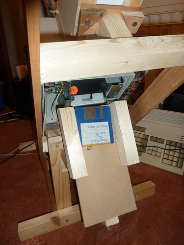 Copypro CP-2000 with homemade disk chute