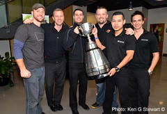 The Grey Cup at Steve Nash Fitness World