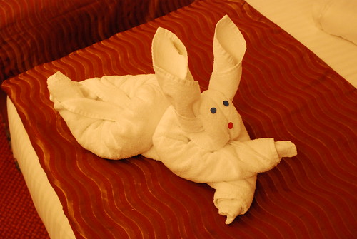 Towel rabbit