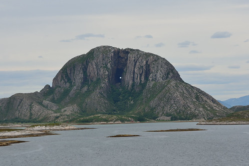 Torghatten Mountain, with the hole