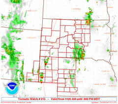 Tornado Watch - May 24, 2010 - South Dakota - May 24, 2010