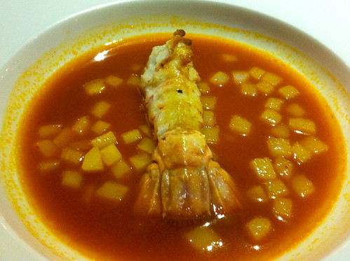 Spicy Fish Head Soup with Prawn