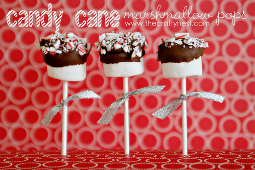Candy Cane Marshmallow Pops Text