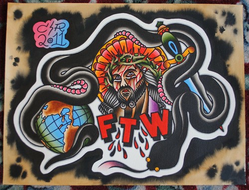 FTW painting