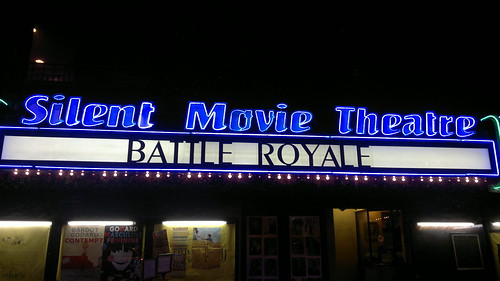 #battleroyale at the Silent Movie Theater