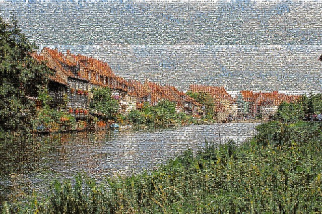 Mosaikbild: Klein Venedig