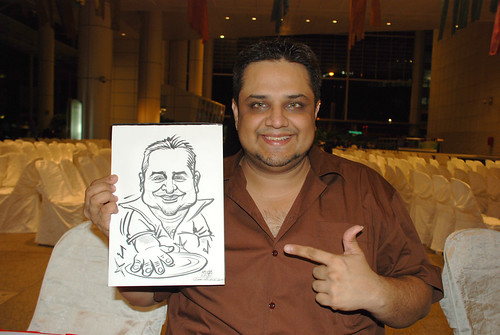 caricature live sketching for kidsREAD Volunteer Appreciation Day 2011 - 26