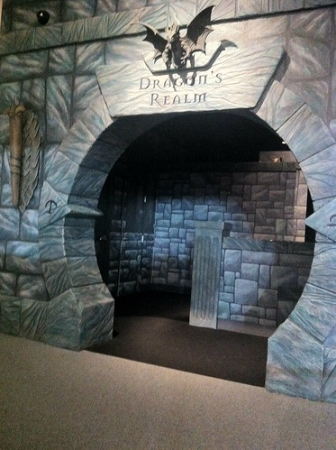 Dragon's Realm at the magiquest castle in pigeon forge