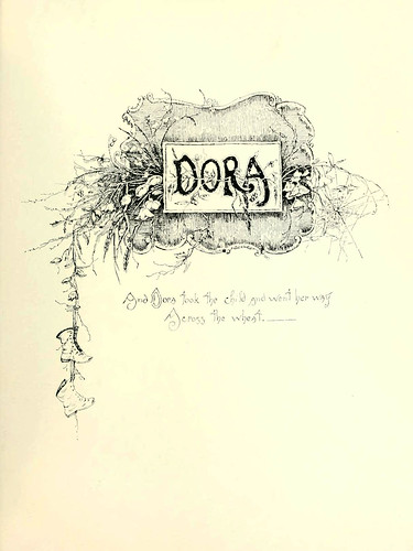 002-Dora texto 1-Tennyson's heroes and heroines. Illustrated by M. Stone and others 19--. Marcus Stone