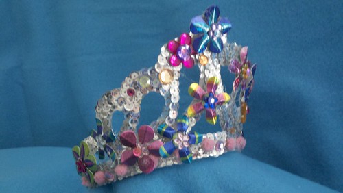flower princess crown by davisturner
