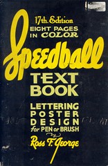 Speedball lettering (1957)
