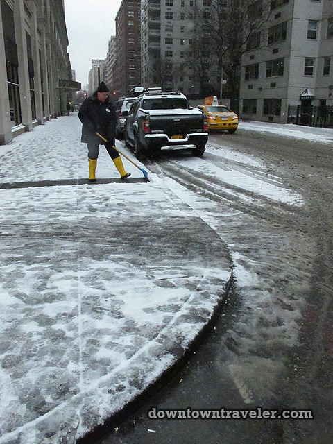 NYC Snowstorm January 2012 Snow Removal