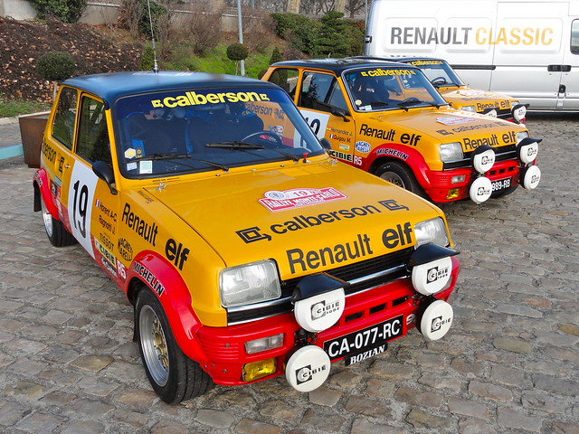 Renault 5 Alpine Rallye MonteCarlo Historique 2012
