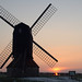 Stevington Windmill at sunset