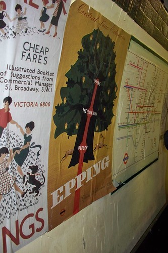 Poster showing Epping Ongar Line by Alan Perryman