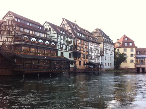 Strasbourg Germanic Buildings on River