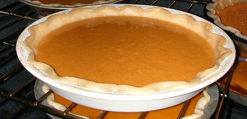 Nov 23 2011 pumpkin pie