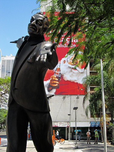 2011 Santa Claus Coca-Cola Billboard and Braguinha composet Copacabana - Rio de Janeiro 1 by roitberg