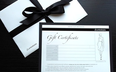 Unitedstyles gift certificate