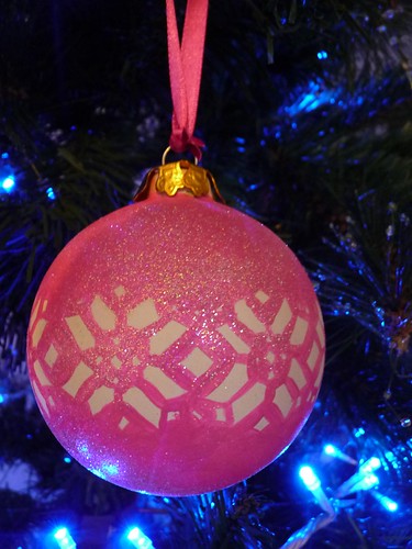 Handmade Christmas tree ornament