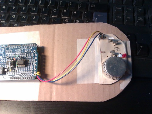 Hacked smoke detector by geekphysical
