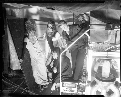 Greensboro Roller Derby - 2012 Calendar: Bride of Frankenstein (outtake)
