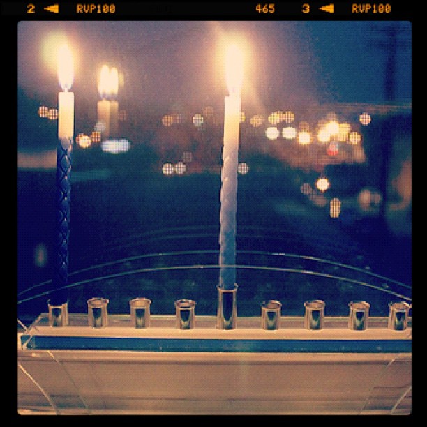 First night of Hanukkah