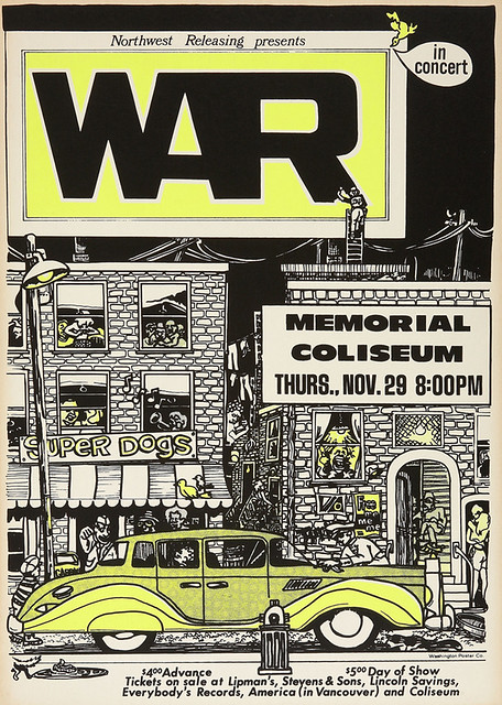 War Portland Memorial Coliseum Concert 1973