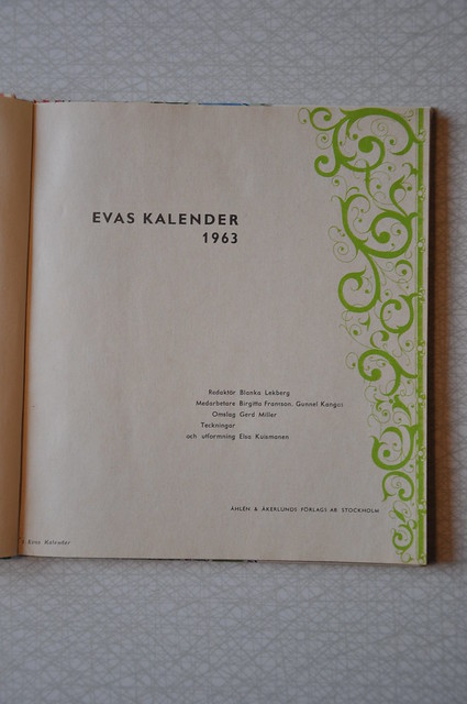 Evas kalender 1963