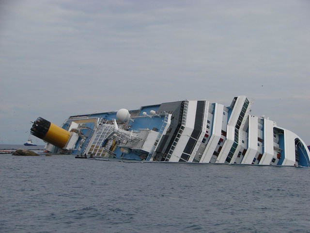 Costa Concordia accident, Giglio, Italy 2012
