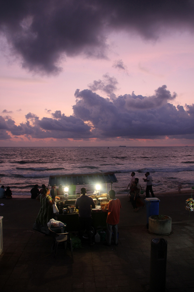 Sunset in Colombo, Sri Lanka