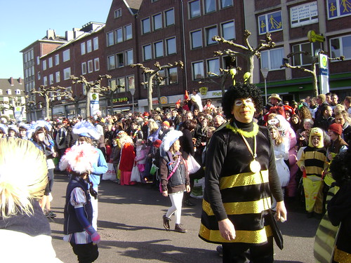 Abejas, Desfile, Carnaval en Düren 2011, Alemania/Bees, Parade, Karneval in Düren' 11, Germany - www.meEncantaViajar.com by javierdoren