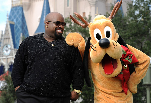 Cee Lo Green tapes Christmas day TV special at Walt Disney World