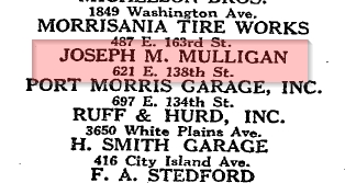 Mulligan Entry, Firestone Ad, 1924