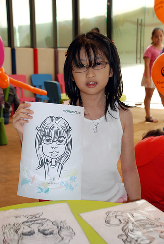 caricature live sketching for Foresque Residences Roadshow - Day 2 - 15