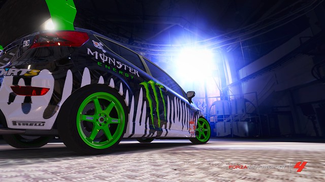KEN BLOCK Ford Fiesta Gymkhana Dirt 3 DC Logo Monster Energy Xbox 360 Forza