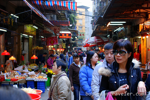 Street market in Macau