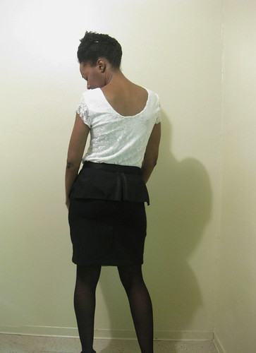 Tux Skirt, Peplum