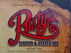 Rusty's Seafood and Oyster Bar, Port Canaveral FL