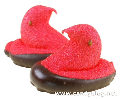 Peeps Strawberry Creme dipped in Dark Chocolate