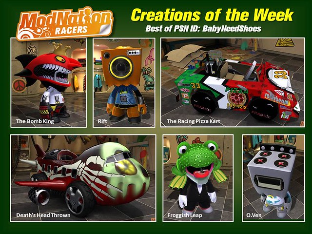 PS Vita: ModNation Racers: Road Trip - Creations of the Week